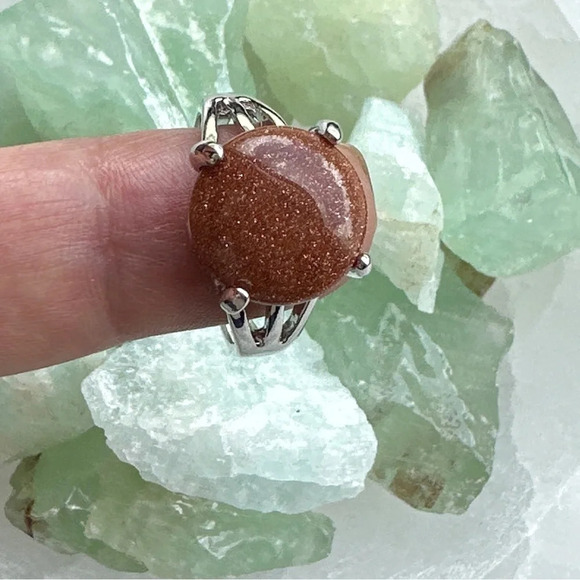 Alquimia Silver and Brown Ring - Picture 1 of 8